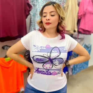 Camiseta Bella y Amada