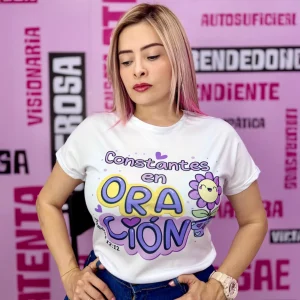 Camiseta Constantes en Oración
