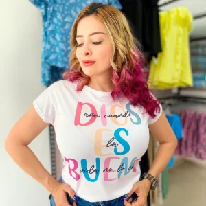 Camiseta Dios es Bueno