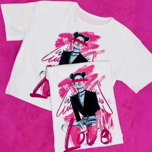 Camiseta Oversize Love alas